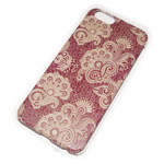 Чехол Yotrix Aquarelle для Apple iPhone 6 (Ornament red, пластиковый)