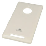 Чехол Mercury Goospery Jelly Case для Nokia Lumia 830 (белый, гелевый)