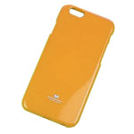 Чехол Mercury Goospery Jelly Case для Apple iPhone 6 plus (оранжевый, гелевый)