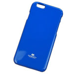 Чехол Mercury Goospery Jelly Case для Apple iPhone 6 plus (синий, гелевый)