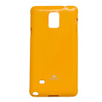 Чехол Mercury Goospery Jelly Case для Samsung Galaxy Note 4 N910 (оранжевый, гелевый)