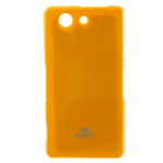 Чехол Mercury Goospery Jelly Case для Sony Xperia Z3 compact M55w (оранжевый, гелевый)