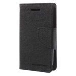 Чехол Mercury Goospery Fancy Diary Case для Samsung Galaxy Young 2 SM-G130 (черный, кожаный)