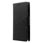 Чехол Mercury Goospery Fancy Diary Case для Samsung Galaxy Note 4 N910 (черный, кожаный)