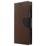 Чехол Mercury Goospery Fancy Diary Case для Samsung Galaxy Note 4 N910 (коричневый, кожаный)