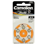 Комплект батареек Camelion (размер A13, 1.4V, 6 шт., Zinc Air)