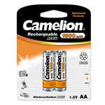 Комплект аккумуляторов Camelion (размер AА, 1800 mAh, 2 шт., 1.5V, Ni-MH)