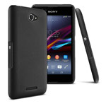 Чехол Yotrix HardCase для Sony Xperia E4 (черный, пластиковый)