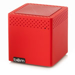 Портативная колонка bem wireless Mini Mobile (красная, беспроводная, моно)