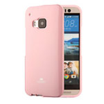 Чехол Mercury Goospery Jelly Case для HTC One M9 (розовый, гелевый)
