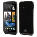 Чехол Mercury Goospery Jelly Case для HTC One dual sim 802t (черный, гелевый)