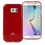 Чехол Mercury Goospery Jelly Case для Samsung Galaxy S6 edge SM-G925 (красный, гелевый)
