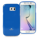 Чехол Mercury Goospery Jelly Case для Samsung Galaxy S6 edge SM-G925 (синий, гелевый)
