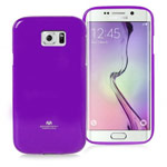 Чехол Mercury Goospery Jelly Case для Samsung Galaxy S6 edge SM-G925 (фиолетовый, гелевый)