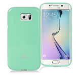 Чехол Mercury Goospery Jelly Case для Samsung Galaxy S6 edge SM-G925 (бирюзовый, гелевый)