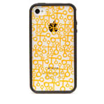 Чехол X-doria Scene Plus Case для Apple iPhone 4/4S (черный/прозрачный, с рисунком)