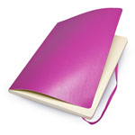 Записная книжка Moleskine Soft Cover (210x130 мм, розовая, нелинованная, 192 страницы)