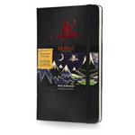 Записная книжка Moleskine The Hobbit (210x130 мм, черная, модель 320790, линейка, 240 страниц)