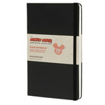Записная книжка Moleskine Mickey Mouse (210x130 мм, черная, модель 137917, нелинованная, 240 страниц)
