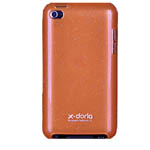 Чехол X-doria Shining Case для Apple iPod touch (4-th gen) (оранжевый)