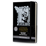 Записная книжка Moleskine Star Wars (90x140 мм, черная, модель 323333, линейка, 144 страницы)