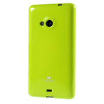 Чехол Mercury Goospery Jelly Case для Microsoft Lumia 535 (зеленый, гелевый)