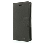 Чехол Mercury Goospery Fancy Diary Case для LG G4 F500 (черный, винилискожа)