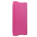 Чехол Nillkin Sparkle Leather Case для Sony Xperia Z4 (Z3 plus) (розовый, винилискожа)
