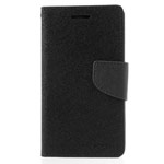 Чехол Mercury Goospery Fancy Diary Case для Samsung Galaxy Core Advance i8580 (черный, винилискожа)