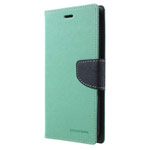 Чехол Mercury Goospery Fancy Diary Case для Nokia X2 (бирюзовый, винилискожа)